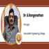 Sree Sakthi Engineering College, Principal: Dr .G.Ranganathan Interview